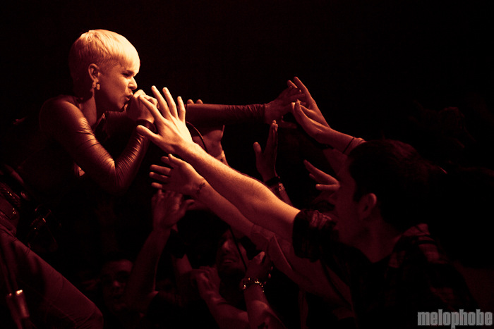 Robyn at Wonder Ballroom, November 20, 2010. Photo by Troy Dunham.