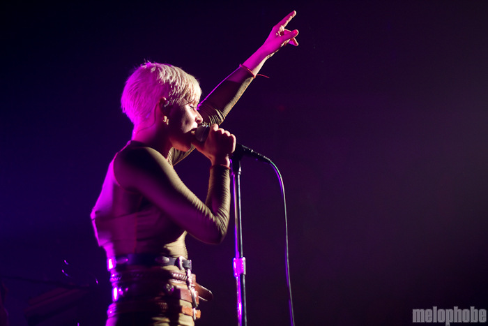 Robyn at Wonder Ballroom, November 20, 2010. Photo by Troy Dunham.