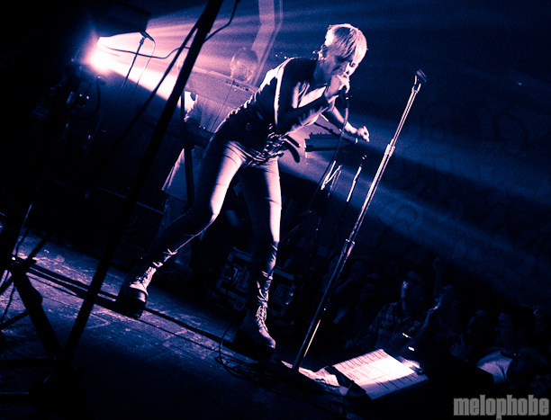 Robyn at Wonder Ballroom, November 20, 2010. Photo by Troy Dunham.
