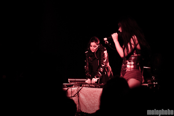 Natalia Kills at Wonder Ballroom, November 20, 2010. Photo by Troy Dunham.