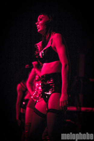 Natalia Kills at Wonder Ballroom, November 20, 2010. Photo by Troy Dunham.