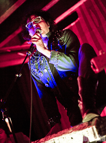 Mark Mallman at Doug Fir Lounge, November 24, 2010. Photo by Troy Dunham.
