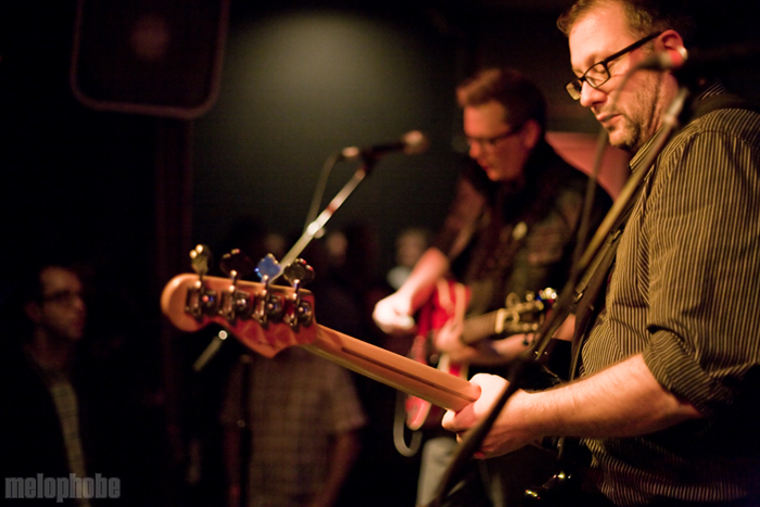 The Sheila Divine at Great Scott, November 24, 2010. Photo by Steve Benoit.