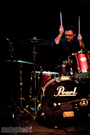 The Sheila Divine at Great Scott, November 24, 2010. Photo by Steve Benoit.