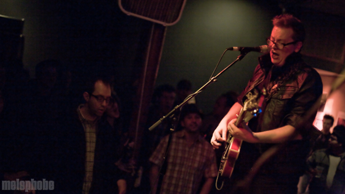 The Sheila Divine at Great Scott, November 24, 2010. Photo by Steve Benoit.