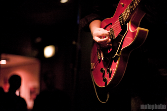 The Sheila Divine at Great Scott, November 24, 2010. Photo by Steve Benoit.