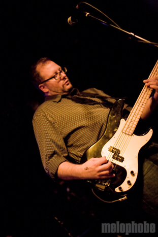 The Sheila Divine at Great Scott, November 24, 2010. Photo by Steve Benoit.