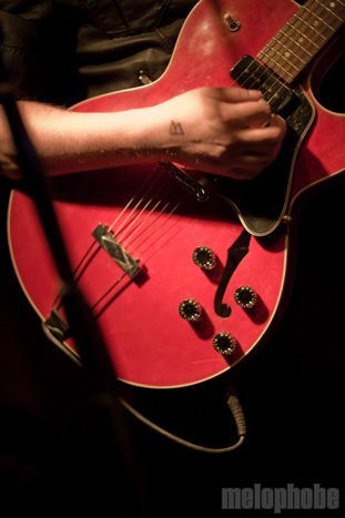 The Sheila Divine at Great Scott, November 24, 2010. Photo by Steve Benoit.