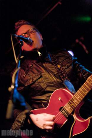 The Sheila Divine at Great Scott, November 24, 2010. Photo by Steve Benoit.