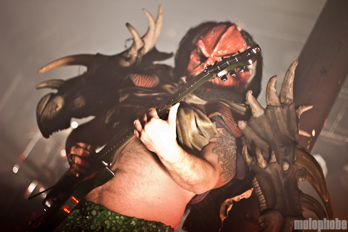 GWAR at Roseland Theater, November 26, 2010. Photo by Troy Dunham.