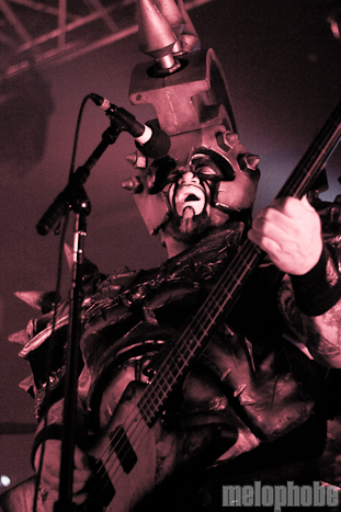 GWAR at Roseland Theater, November 26, 2010. Photo by Troy Dunham.