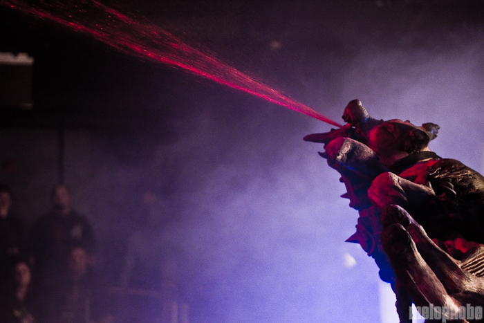 GWAR at Roseland Theater, November 26, 2010. Photo by Troy Dunham.