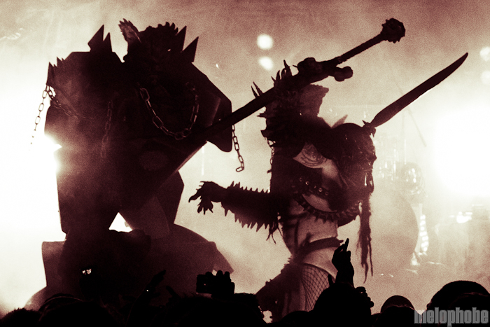 GWAR at Roseland Theater, November 26, 2010. Photo by Troy Dunham.