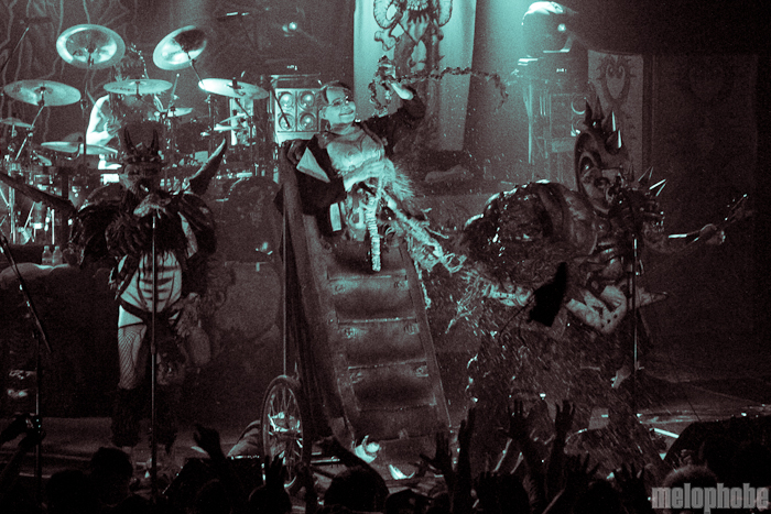 GWAR at Roseland Theater, November 26, 2010. Photo by Troy Dunham.