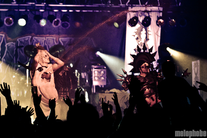 GWAR at Roseland Theater, November 26, 2010. Photo by Troy Dunham.