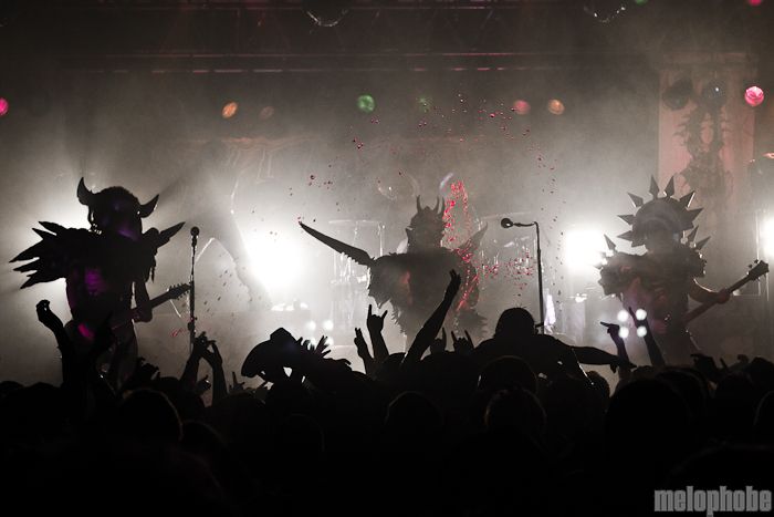 GWAR at Roseland Theater, November 26, 2010. Photo by Troy Dunham.