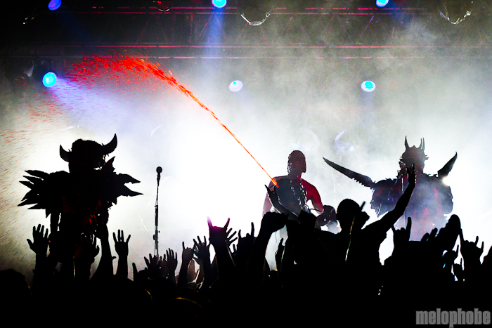 GWAR at Roseland Theater, November 26, 2010. Photo by Troy Dunham.