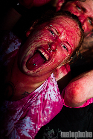 GWAR at Roseland Theater, November 26, 2010. Photo by Troy Dunham.