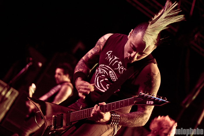 The Casualties at Roseland Theater, November 26, 2010. Photo by Troy Dunham.
