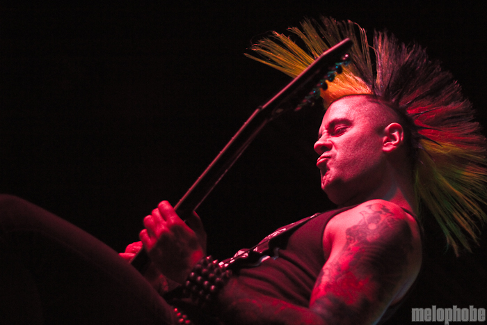 The Casualties at Roseland Theater, November 26, 2010. Photo by Troy Dunham.