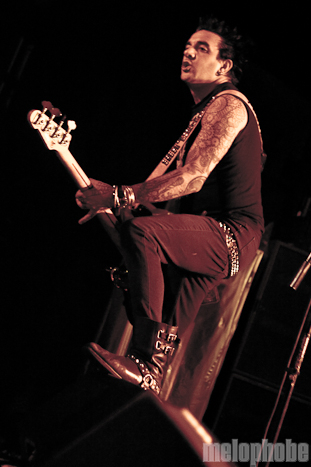 The Casualties at Roseland Theater, November 26, 2010. Photo by Troy Dunham.