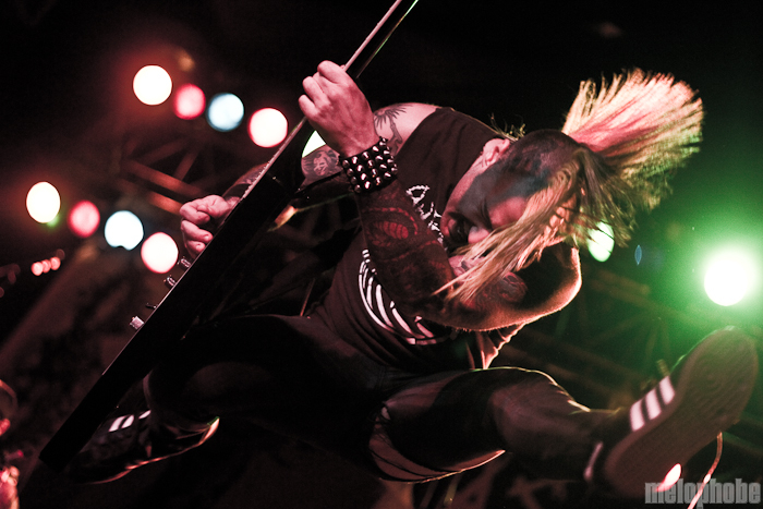 The Casualties at Roseland Theater, November 26, 2010. Photo by Troy Dunham.