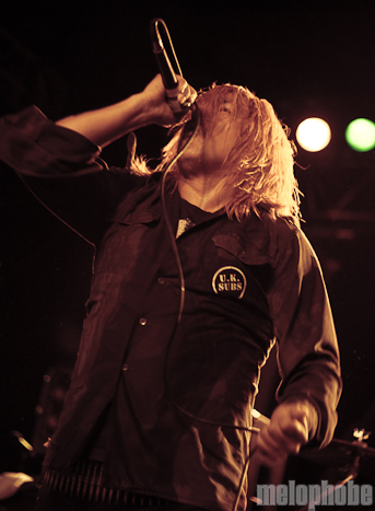 The Casualties at Roseland Theater, November 26, 2010. Photo by Troy Dunham.