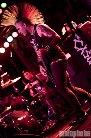 The Casualties at Roseland Theater, November 26, 2010. Photo by Troy Dunham.