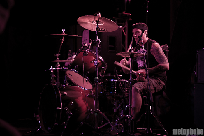 The Casualties at Roseland Theater, November 26, 2010. Photo by Troy Dunham.