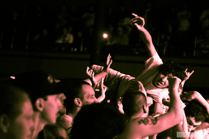 The Casualties at Roseland Theater, November 26, 2010. Photo by Troy Dunham.