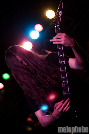 Infernaeon at Roseland Theater, November 26, 2010. Photo by Troy Dunham.