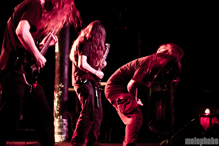 Infernaeon at Roseland Theater, November 26, 2010. Photo by Troy Dunham.