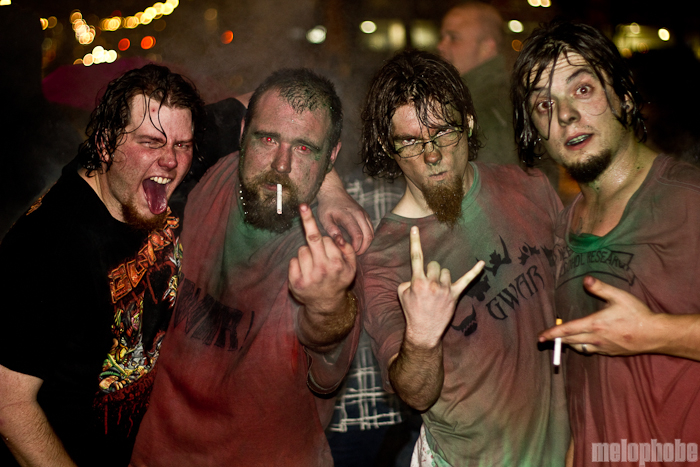 GWAR at Roseland Theater, November 26, 2010. Photo by Troy Dunham.