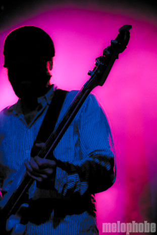 The Black Angels at Wonder Ballroom, November 28, 2010. Photo by Troy Dunham.