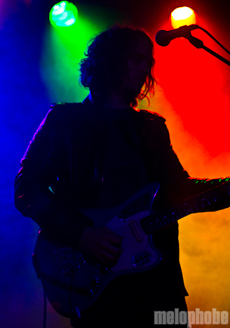 The Black Angels at Wonder Ballroom, November 28, 2010. Photo by Troy Dunham.
