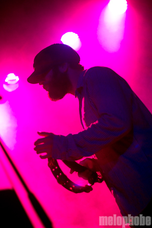 The Black Angels at Wonder Ballroom, November 28, 2010. Photo by Troy Dunham.