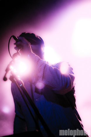 The Black Angels at Wonder Ballroom, November 28, 2010. Photo by Troy Dunham.