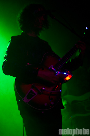 The Black Angels at Wonder Ballroom, November 28, 2010. Photo by Troy Dunham.