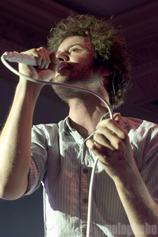 Passion Pit at Crystal Ballroom, December 1, 2010. Photo by Ian McNeil.