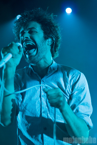 Passion Pit at Crystal Ballroom, December 1, 2010. Photo by Ian McNeil.
