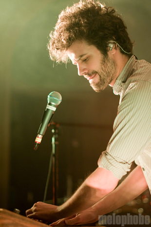 Passion Pit at Crystal Ballroom, December 1, 2010. Photo by Ian McNeil.