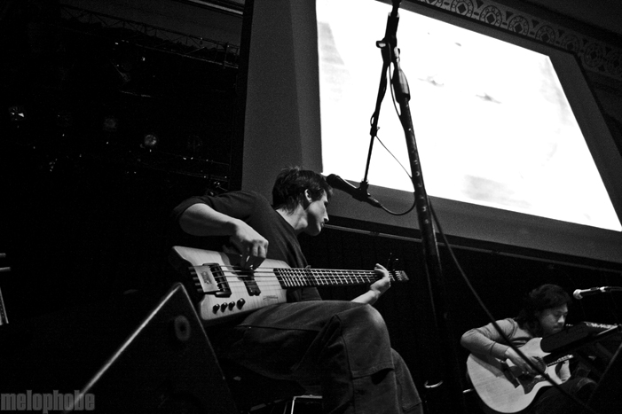 The Books at Aladdin Theater, December 3, 2010. Photo by Lymay Iwasaki.