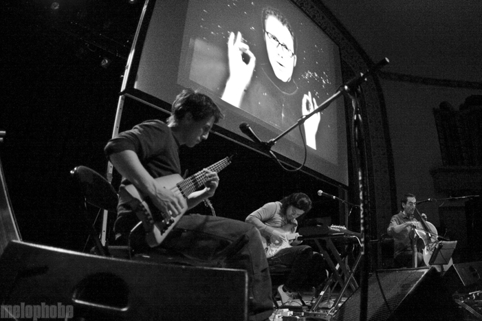 The Books at Aladdin Theater, December 3, 2010. Photo by Lymay Iwasaki.