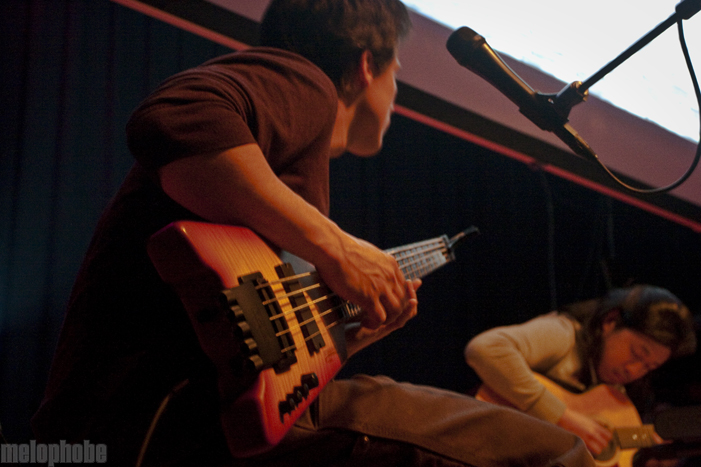 The Books at Aladdin Theater, December 3, 2010. Photo by Lymay Iwasaki.