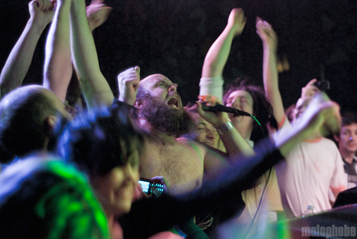 Les Savy Fav at Wonder Ballroom, November 4, 2010. Photo by Colin McLaughlin.
