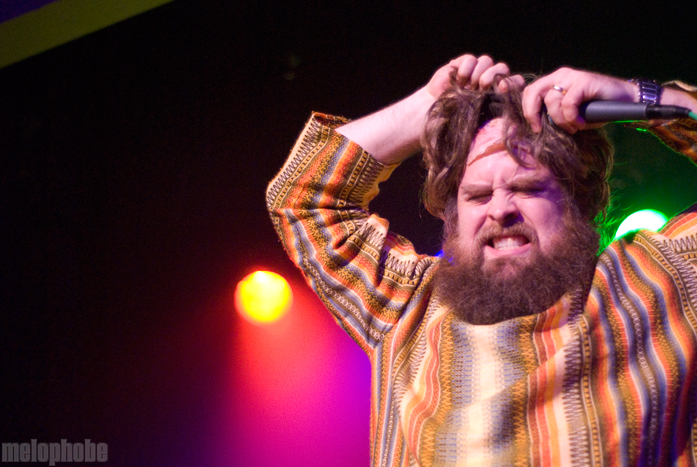 Les Savy Fav at Wonder Ballroom, November 4, 2010. Photo by Colin McLaughlin.