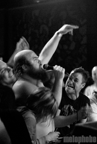 Les Savy Fav at Wonder Ballroom, November 4, 2010. Photo by Colin McLaughlin.