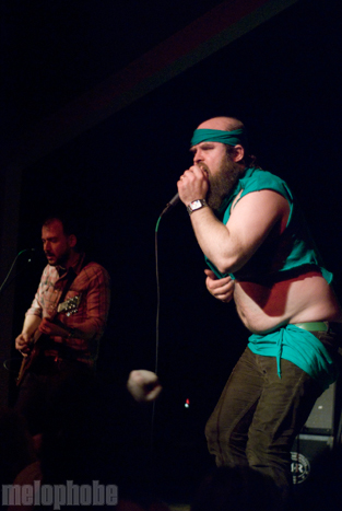 Les Savy Fav at Wonder Ballroom, November 4, 2010. Photo by Colin McLaughlin.