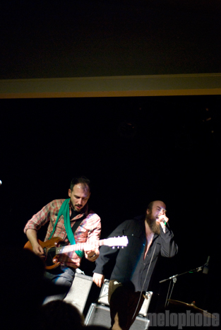 Les Savy Fav at Wonder Ballroom, November 4, 2010. Photo by Colin McLaughlin.