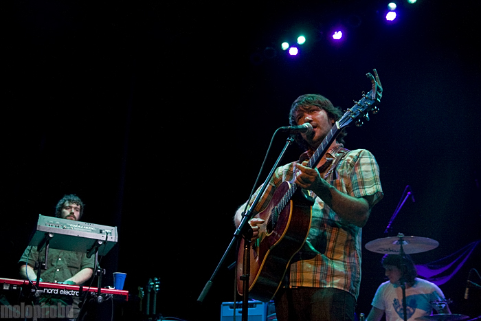 Tim Kasher at Wilbur Theatre, December 7, 2010. Photo by Beth Freeman Doreian.